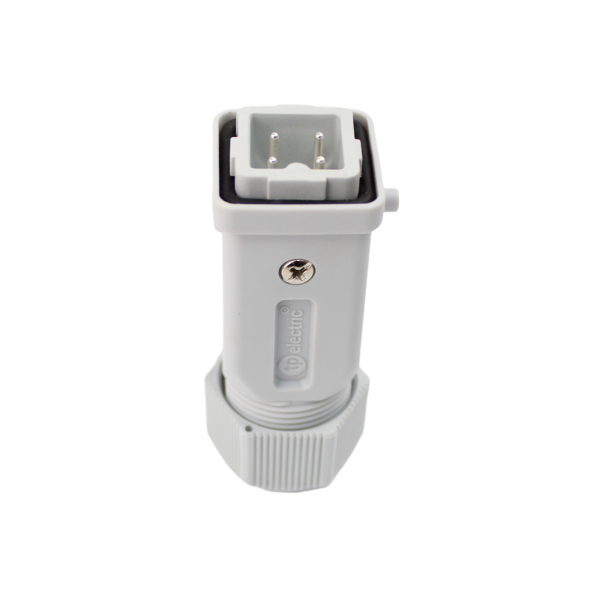 Industriesteckverbinder - Stecker 4 Polig 10A - Kunststoff